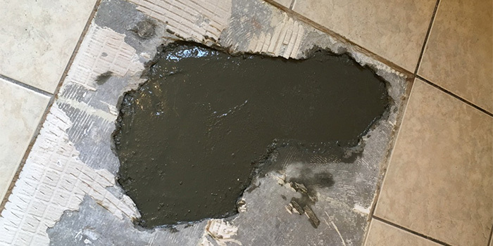 Isaac & Sons Plumbing provided slab leak detection in El Monte CA.