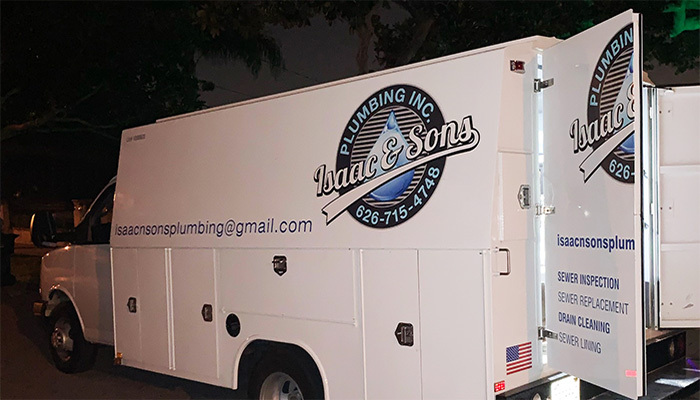 24/7 plumbing service near Arcadia, CA provided by Isaac & Sons Plumbing.